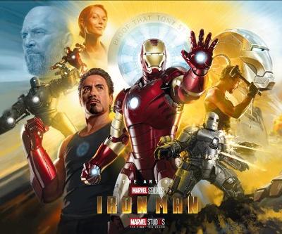 Book cover for The Art of Iron Man (10th anniversary edition)