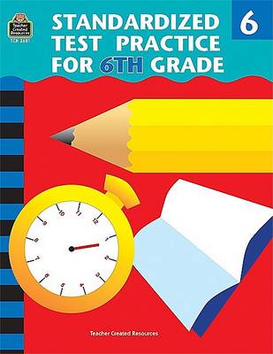 Book cover for Standardized Test Practice for 6th Grade