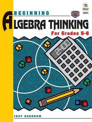 Book cover for Beginning Algebra Thinking Gra