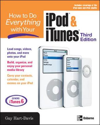 Book cover for How to Do Everything with Your iPod & iTunes, 3/E