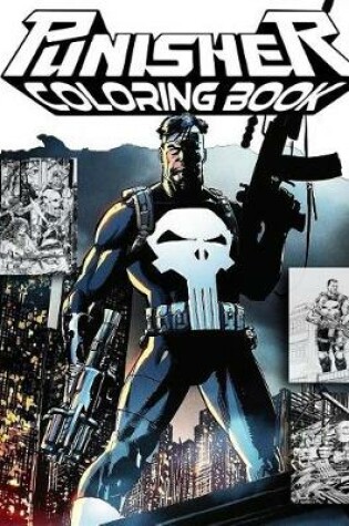 Cover of The Punisher Coloring Book