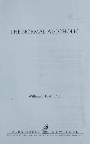 Book cover for The Normal Alcoholic