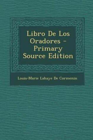 Cover of Libro de Los Oradores