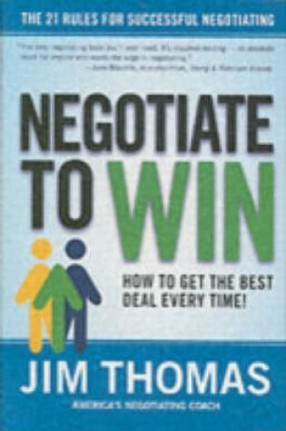 Cover of Negotiate To Win