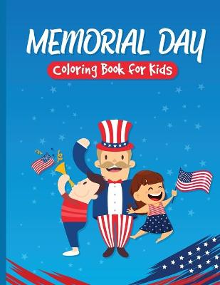 Book cover for Memorial Day Coloring Book for Kids