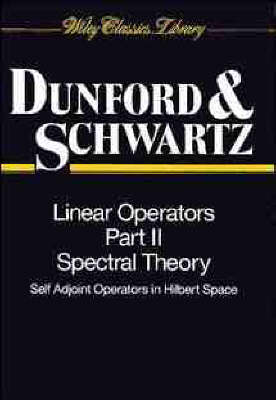 Book cover for Linear Operators Pt 2 - Spectral Theory Self Adjoint Operat in Hilbert Space