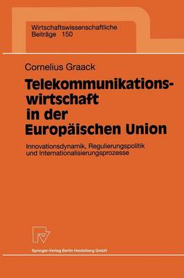 Book cover for Telekommunikationswirtschaft in der Europäischen Union