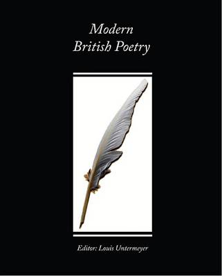 Book cover for Modern British Poetry (eBook)