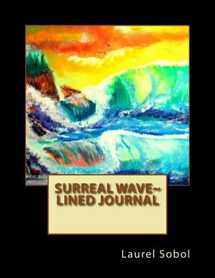Cover of Surreal Wave Lined Journal