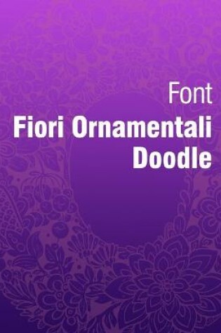 Cover of Font fiori ornamentali doodle