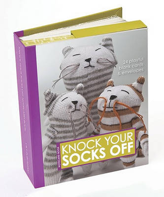 Book cover for Knock Your Socks Off Notecard Book