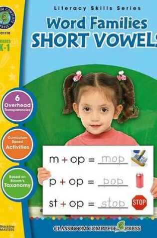 Cover of Word Families Short Vowels