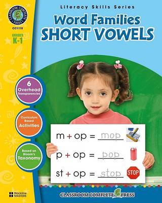 Book cover for Word Families Short Vowels