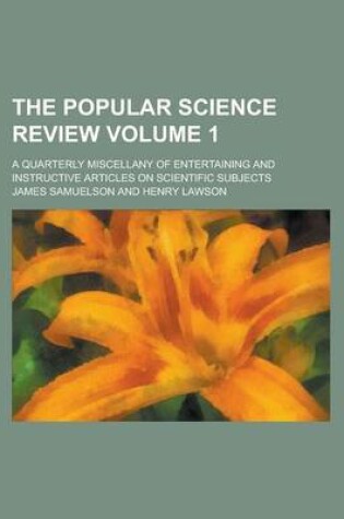 Cover of The Popular Science Review (V. 1)