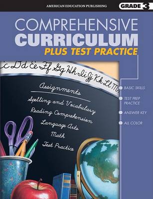 Book cover for Comprehensive Curriculum Plus Test Practice, Grade 3