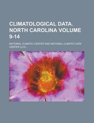 Book cover for Climatological Data. North Carolina Volume 9-14