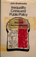 Book cover for Inequality, Crime and Public Policy