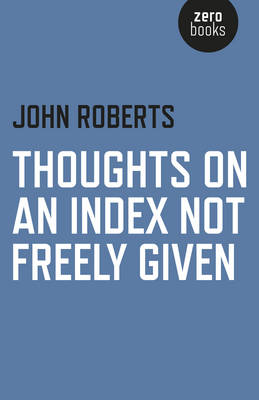 Book cover for Thoughts on an Index Not Freely Given