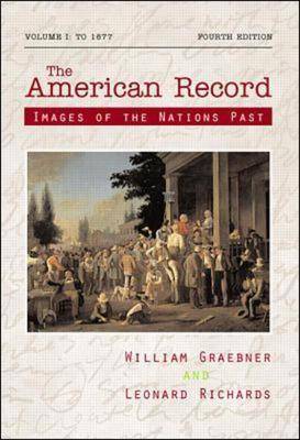 Book cover for The American Record to 1877