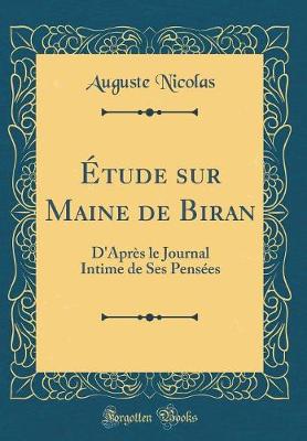 Book cover for Etude Sur Maine de Biran