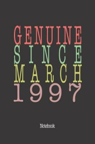 Cover of Genuine Since March 1997