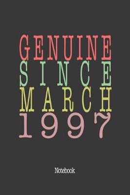 Book cover for Genuine Since March 1997