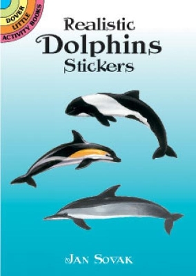 Book cover for Realistic Dolphins Stickers