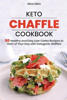 Book cover for Keto Chaffle Cookbook