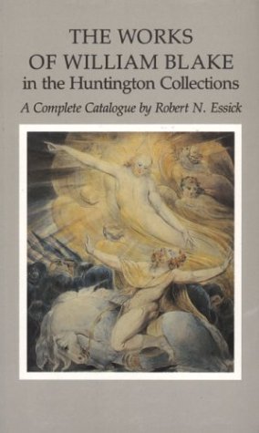 Book cover for The Works of William Blake in the Huntington Collections