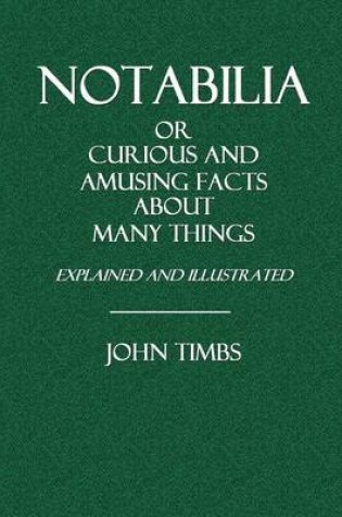 Cover of Notabilia
