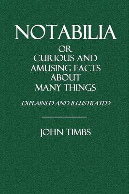 Book cover for Notabilia