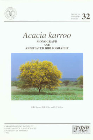 Cover of Acacia Karroo