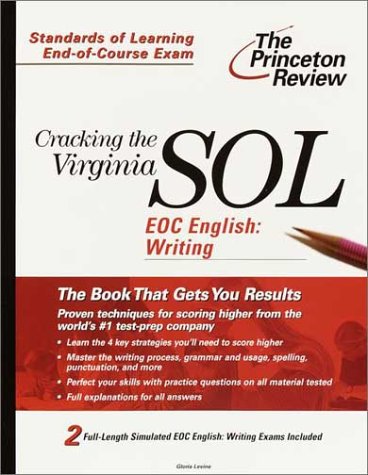 Book cover for Cracking the Virginia Sol Eoc English