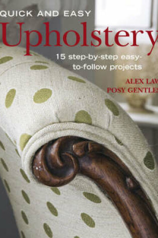 Cover of Quick and Easy Upholstery
