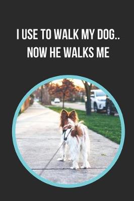 Book cover for I Use To Walk My Dog.. Now He Walks Me