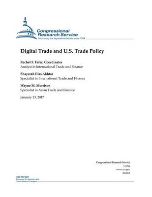 Book cover for Digital Trade and U.S. Trade Policy