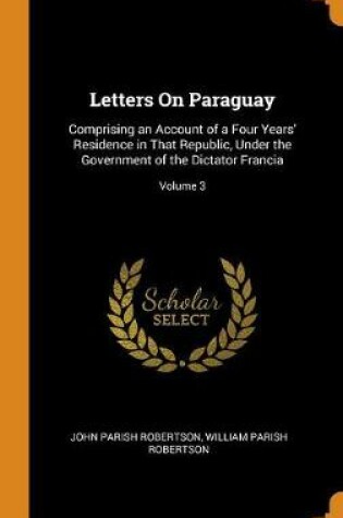 Cover of Letters on Paraguay