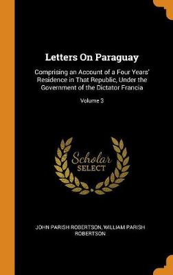 Book cover for Letters on Paraguay