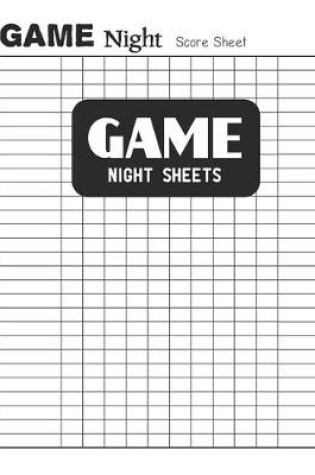 Cover of Game Night Sheets