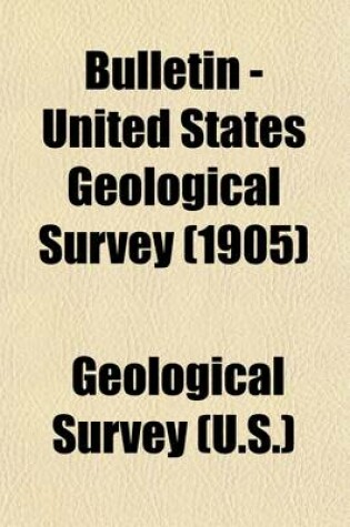 Cover of Bulletin - United States Geological Survey Volume 239