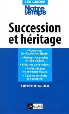 Book cover for Succession Et Heritage