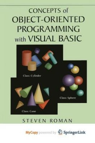 Cover of Concepts of Object-Oriented Programming with Visual Basic