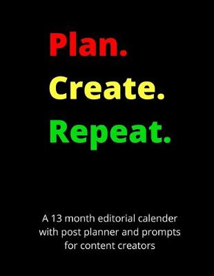 Cover of Plan Create Repeat