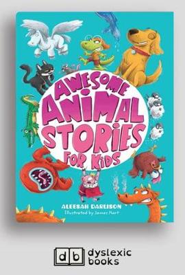 Book cover for Awesome Animal Stories for Kids