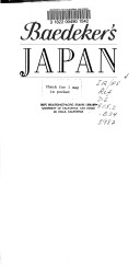 Book cover for Baedeker's Japan
