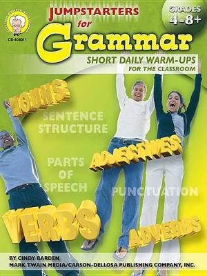 Book cover for Jumpstarters for Grammar, Grades 4 - 8