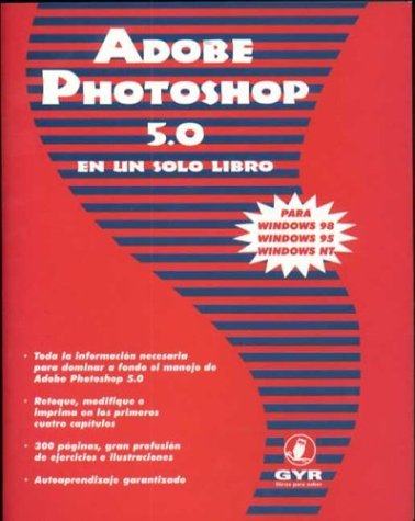 Book cover for Adobe Photoshop 5.0 - En Un Solo Libro