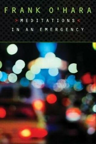 Cover of Meditations in an Emergency