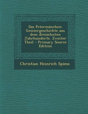 Book cover for Das Petermanchen