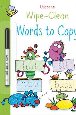 Cover of Wipe-clean Words to Copy